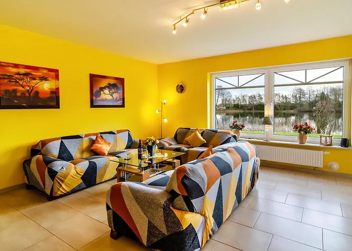 Appartamento Mediterranes Flair Mit Seeblick Nenndorf (Wittmund)